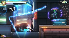 画像集#016のサムネイル/「蒼き雷霆 ガンヴォルト 鎖環」,主人公を切り替えて戦うシステムやボスの情報を公開。5月28日と6月25日には店頭体験会も開催決定