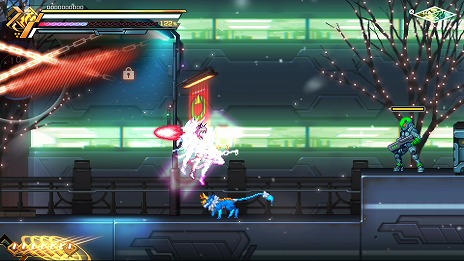 画像集#026のサムネイル/「蒼き雷霆 ガンヴォルト 鎖環」,主人公を切り替えて戦うシステムやボスの情報を公開。5月28日と6月25日には店頭体験会も開催決定