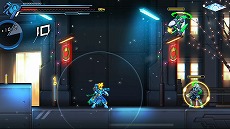 画像集#030のサムネイル/「蒼き雷霆 ガンヴォルト 鎖環」,主人公を切り替えて戦うシステムやボスの情報を公開。5月28日と6月25日には店頭体験会も開催決定