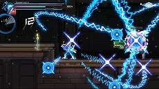 画像集#035のサムネイル/「蒼き雷霆 ガンヴォルト 鎖環」,主人公を切り替えて戦うシステムやボスの情報を公開。5月28日と6月25日には店頭体験会も開催決定