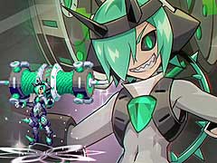 「蒼き雷霆 ガンヴォルト 鎖環」,DLC第3弾となる“EXイマージュパルス:メラク&テセオパック”をリリース。PS4向け限定版BOXのデザインと,生放送番組の情報も公開