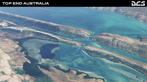 画像集#003のサムネイル/「DCS World」，広大なオーストラリア大陸をモデルにした新マップ“DCS: Top End Australia”を発表