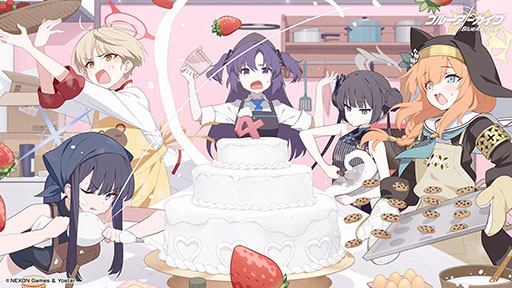 画像集 No.029のサムネイル画像 / 「ブルアカ」にパジャマ姿のユウカとノアが新登場。次回イベント「秘密のミッドナイトパーティー」を12月24日のメンテナンス後に開始