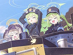 「ブルアカ」,ハイランダー鉄道学園のヒカリ,ノゾミが限定生徒として参戦。4月22日にスタートする新イベントの詳細が明らかに