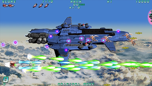 画像集#003のサムネイル/本格派横STG「Rolling Gunner」がDMM GAMES PCゲームフロアにて配信開始