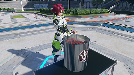 画像集 No.012のサムネイル画像 / 「PSO2 ニュージェネシス」と「100時間カレー」とのコラボキャンペーン開催中。対象商品の購入でカレーをモチーフにしたロビアクやアクセサリーなどをプレゼント