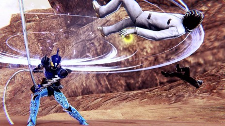 画像集#007のサムネイル/「KAMEN RIDER memory of heroez」の戦闘システムが公開。爽快なフォームチェインアクションとガジェットアクションが登場
