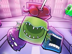 「スピットリング バブルでパーティー」がPS4向けに5月18日リリース。四角い生物を操ってバブルを消すアクションゲーム