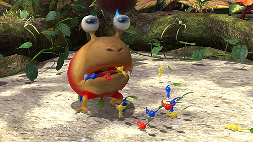 画像集#011のサムネイル/Switch向け「ピクミン3 デラックス」が10月30日発売へ。Wii U版で登場した有料追加コンテンツ全部入り,新たなサイドストーリーミッションも