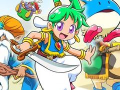 「Wonder Boy - Asha in Monster World」が発表され,ティザーサイトがオープン。主人公はモンスターワールドIVのアーシャに