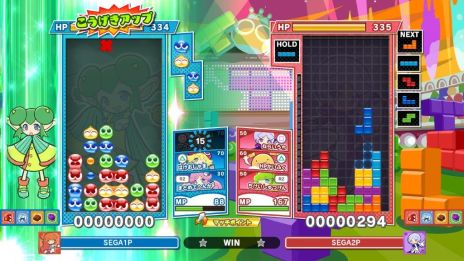 画像集#010のサムネイル/「ぷよぷよテトリス2」の無料アップデート第1弾が実施。最大4人でボスに挑む「みんなでボス戦」やソニックなどのキャラクターが追加