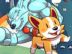 「ProtoCorgi」の日本語最新トレイラー公開。サイボーグ忠犬の冒険を描いた横スクロールシューティングで,ワン黒面へ堕ちろ!