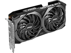 OC仕様のMSI製GeForce RTX 3050搭載カードが発売。価格は約4万円