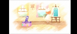 画像集#002のサムネイル/女の子が不思議な世界を旅する。「脱出ゲーム 迷い猫の旅2 - Stray Cat Doors 2-」を紹介する「(ほぼ)日刊スマホゲーム通信」第2490回