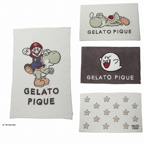 画像集#006のサムネイル/「スーパーマリオ」をデザインに取り入れたルームウェアコレクションがgelato piqueから発売決定。9月13日12:00に先行販売を実施