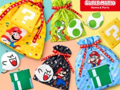 スーパーマリオの2WAYラッピングバッグシリーズの新商品が11月中旬に発売。マリオ,テレサ,ヨッシーの絵柄が新登場