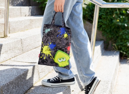画像集 No.002のサムネイル画像 / 「スーパーマリオ」と「スプラトゥーン3」のラッピング×エコバッグが11月18日に発売。通常サイズとミニサイズ2種が登場