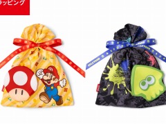 「スーパーマリオ」と「スプラトゥーン3」のラッピング×エコバッグが11月18日に発売。通常サイズとミニサイズ2種が登場