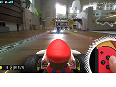 マリオカートの操作でリアルのカートが走る。Switch「マリオカート ライブ ホームサーキット」の紹介映像とテレビCM映像が公開