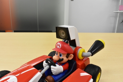 画像集#008のサムネイル/「マリオカート ライブ ホームサーキット」が編集部にやってきた。思っていたより狭い場所でも遊べる“新たな形のマリオカート”を紹介