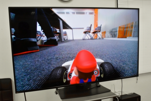 画像集#023のサムネイル/「マリオカート ライブ ホームサーキット」が編集部にやってきた。思っていたより狭い場所でも遊べる“新たな形のマリオカート”を紹介