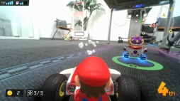 画像集#053のサムネイル/「マリオカート ライブ ホームサーキット」が編集部にやってきた。思っていたより狭い場所でも遊べる“新たな形のマリオカート”を紹介