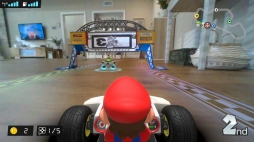 画像集#067のサムネイル/「マリオカート ライブ ホームサーキット」が編集部にやってきた。思っていたより狭い場所でも遊べる“新たな形のマリオカート”を紹介