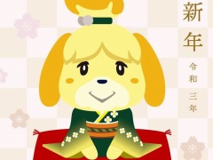 「スーパーマリオ」「どうぶつの森」「スプラトゥーン」のキャラクターが富士フイルムの年賀状(2021年)に登場