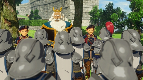 画像集#013のサムネイル/「ゼルダ無双 厄災の黙示録」,味方であるハイラル王やプルア,ロベリーと,敵方のコーガ様の情報が公開。アクションやイベントシーンの解説も