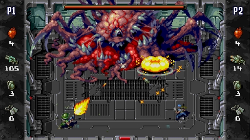 画像集#001のサムネイル/見下ろし型アクションシューティング「ゼノ・クライシス」が9月17日に発売。海兵隊員となってエイリアンの群れを殲滅せよ