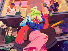 アクションゲーム「Going Under」が配信開始。ベンチャー企業の地下にあるダンジョンを探索し,隠された謎に迫る