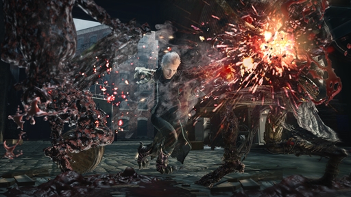 画像集#030のサムネイル/PS5「デビル メイ クライ 5 スペシャルエディション」先行プレイレポート。グラフィックスの進化や新規要素の追加で戦いはよりスタイリッシュに