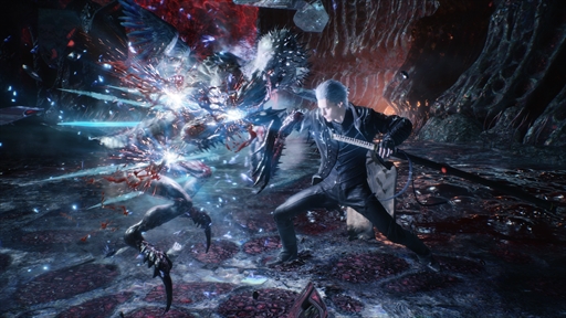 画像集#032のサムネイル/PS5「デビル メイ クライ 5 スペシャルエディション」先行プレイレポート。グラフィックスの進化や新規要素の追加で戦いはよりスタイリッシュに