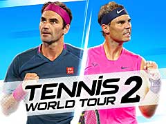 「テニス ワールドツアー 2」が12月17日にリリース。錦織 圭選手など38人のテニスプレイヤーが実名で登場