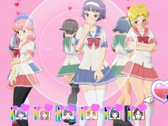 「ぎゃる☆がん りたーんず」のゲームモードが公開に。最大8人同時のドキドキモードを楽しめる“ドキドキカーニバル”が登場
