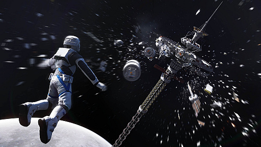 画像集#013のサムネイル/PS4版「Deliver Us The Moon」（デリバー アス ザ ムーン）の配信が本日スタート。人類の未来をかけて，月のコロニーで何が起きたのかを突き止めろ