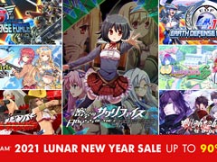 ディースリー・パブリッシャーとDogenzaka Labの人気タイトルがSteamで最大90%オフに