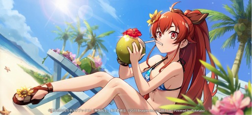 画像集#008のサムネイル/「無職転生 ～ゲームになっても本気だす～」で夏イベント“魅惑のリゾートアイランド”が開催中