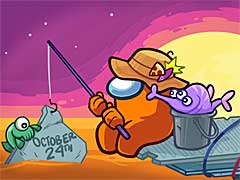 宇宙人狼ゲーム「Among Us」,キノコの生い茂る新マップ「The Fungle」を10月25日に配信