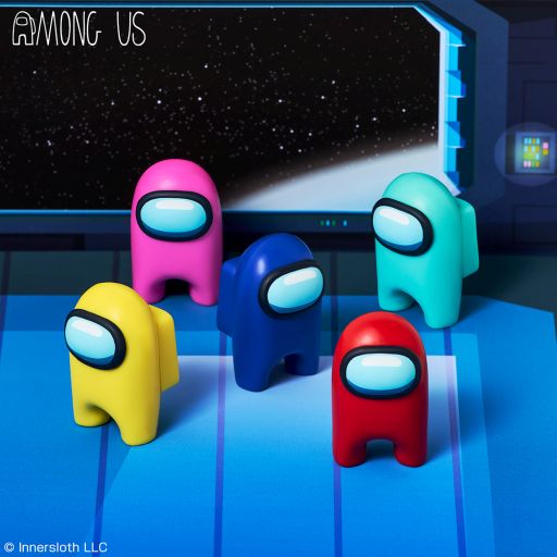 画像ギャラリー No.003のサムネイル画像 / 「Among Us」，アミューズメント専用景品を4月14日より順次展開。クルーメイトをモチーフにした約18cmのソフビフィギュアも登場