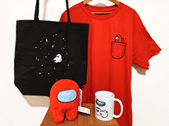 Aetasが「Among Us」公式グッズの輸入販売を開始。第1弾はぬいぐるみ,Tシャツ,トートバッグ,マグカップの4種