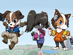 Switch版「ホーギーヒューwithフレンズ」の発売日が2021年5月27日に決定。古川もとあき氏が楽曲を手掛ける横スクロールSTG