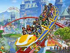 遊園地経営シム「プラネットコースター」のコンシューマ機版が11月10日にリリース。次世代機版への無料アップグレードにも対応