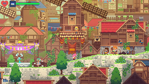 画像集#004のサムネイル/Steam版「フェノトピア」の配信が本日スタート。小さな農村から始まる,目覚めし少女の大冒険
