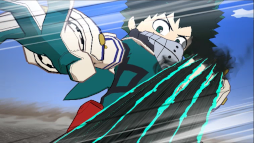 画像集 No.003のサムネイル画像 / 「僕のヒーローアカデミア ULTRA IMPACT」，黒鞭を使う出久がURに登場