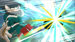 画像集 No.004のサムネイル画像 / 「僕のヒーローアカデミア ULTRA IMPACT」，黒鞭を使う出久がURに登場