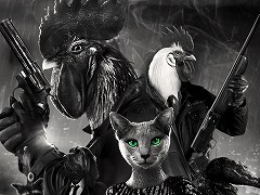 Steam版「Chicken Police」が本日配信。獣人の世界を舞台に名コンビ刑事の活躍を描くノワールアドベンチャー
