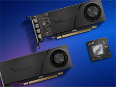 Intel,ワークステーション向けGPU「Arc Pro A」シリーズを発表。2022年後半に搭載製品が登場