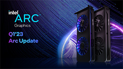 画像集 No.002のサムネイル画像 / Intel，デスクトップPC向けGPU「Arc A」のドライバ改善で性能が大幅向上とアピール。Arc A750純正モデルの値下げも実施