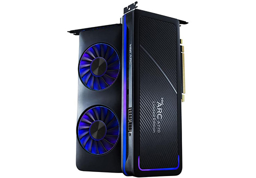 画像集 No.003のサムネイル画像 / Intel，デスクトップPC向けGPU「Arc A」のドライバ改善で性能が大幅向上とアピール。Arc A750純正モデルの値下げも実施